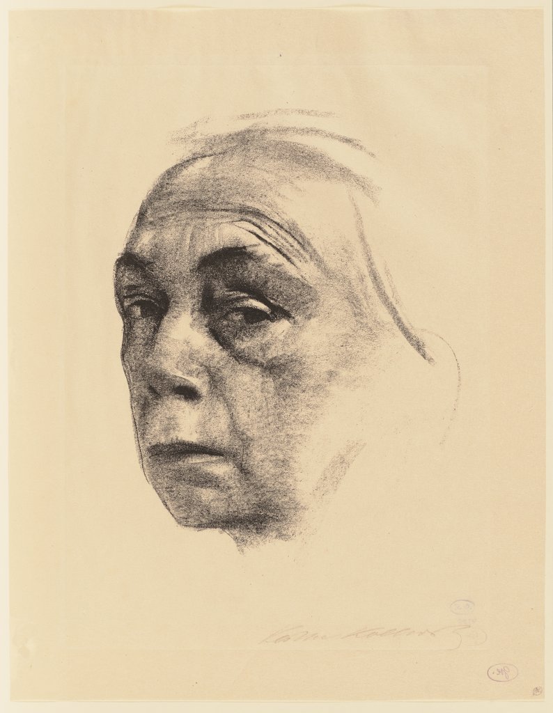 Selbstbildnis, Käthe Kollwitz