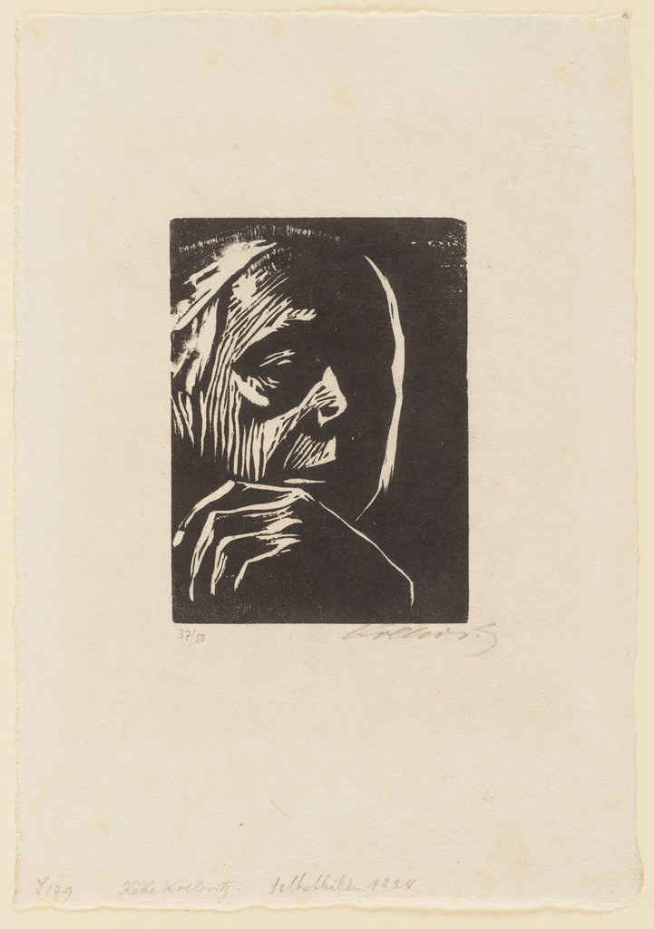 Self-Portrait, Käthe Kollwitz