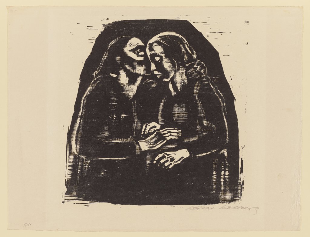 Maria und Elisabeth, Käthe Kollwitz