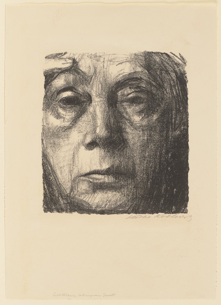 Selbstbildnis, Käthe Kollwitz