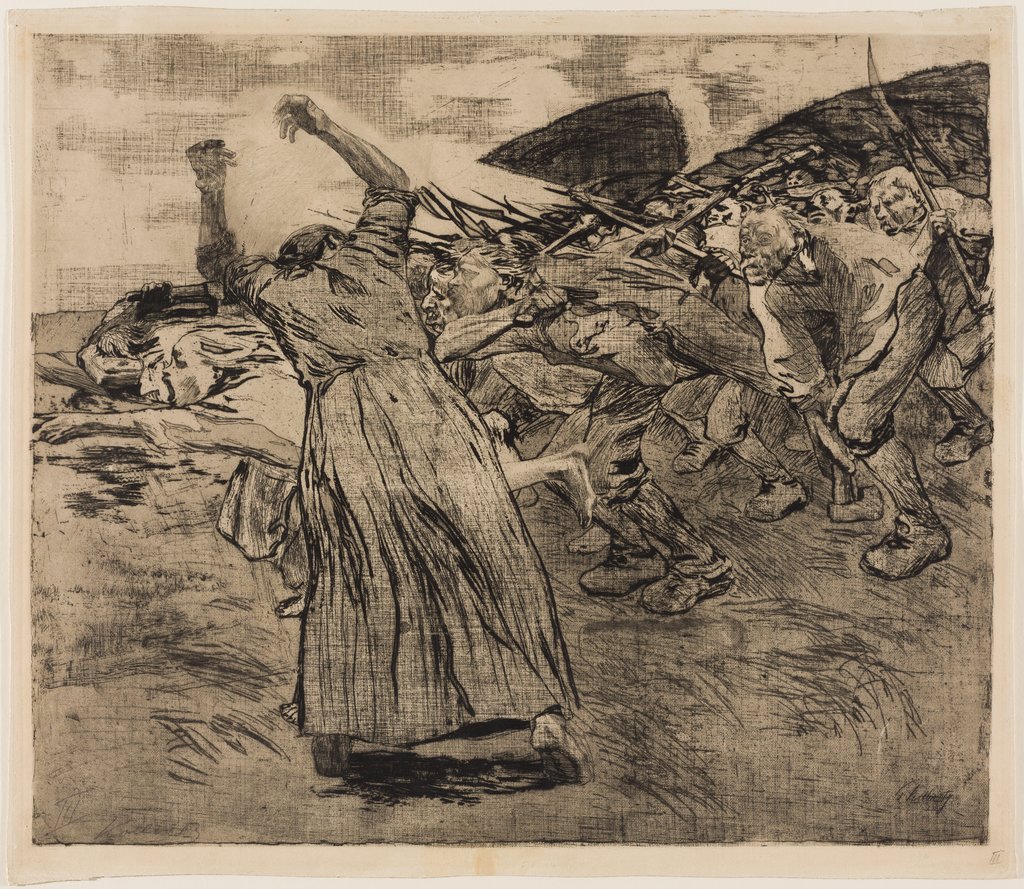 Charge, Käthe Kollwitz