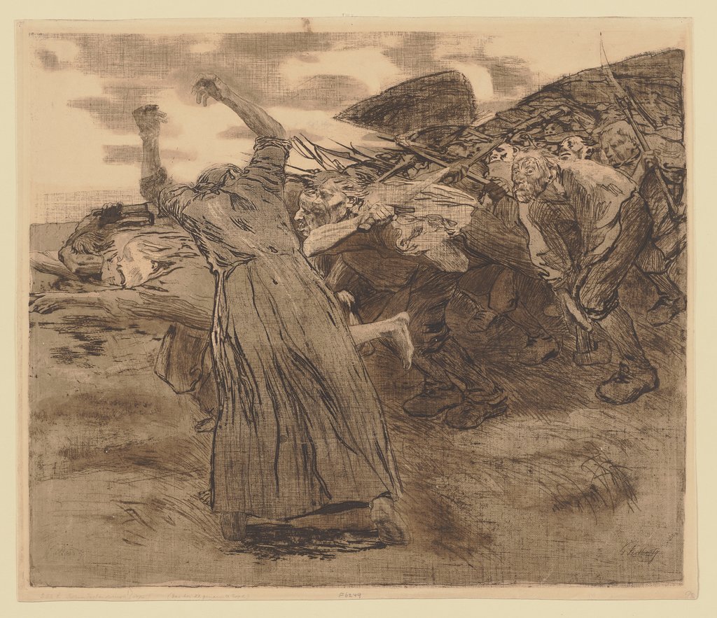 Charge, Käthe Kollwitz