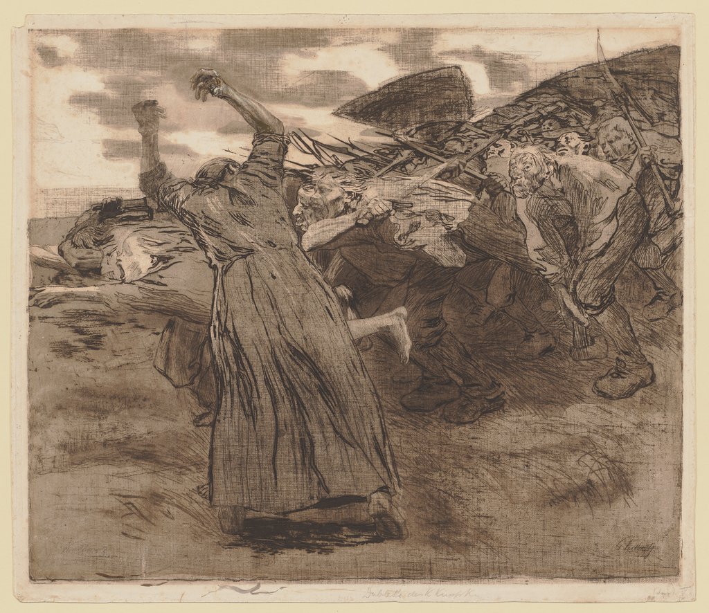 Charge, Käthe Kollwitz