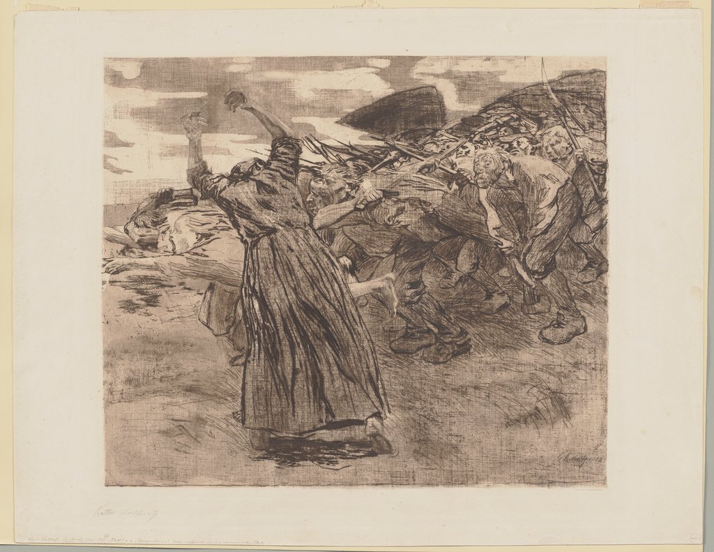 Charge, Käthe Kollwitz