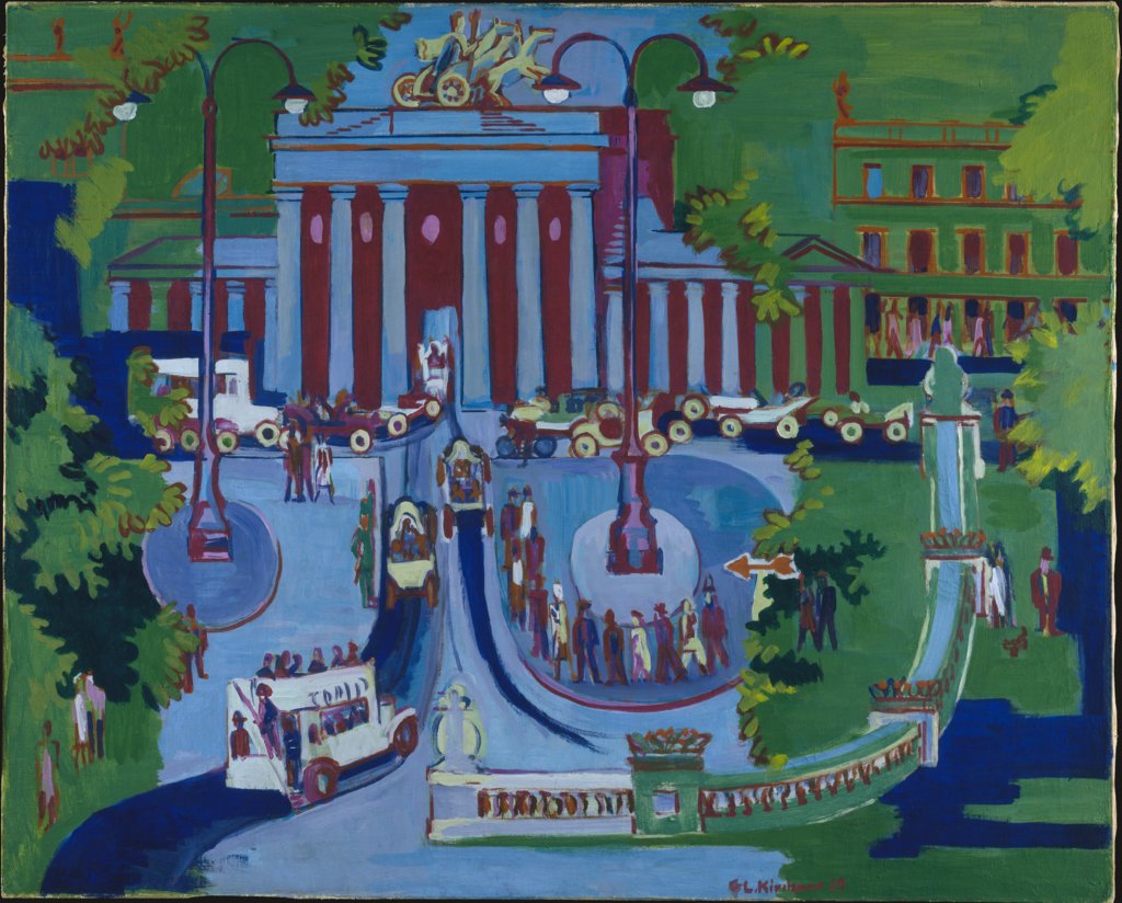 Brandenburg Gate, Ernst Ludwig Kirchner