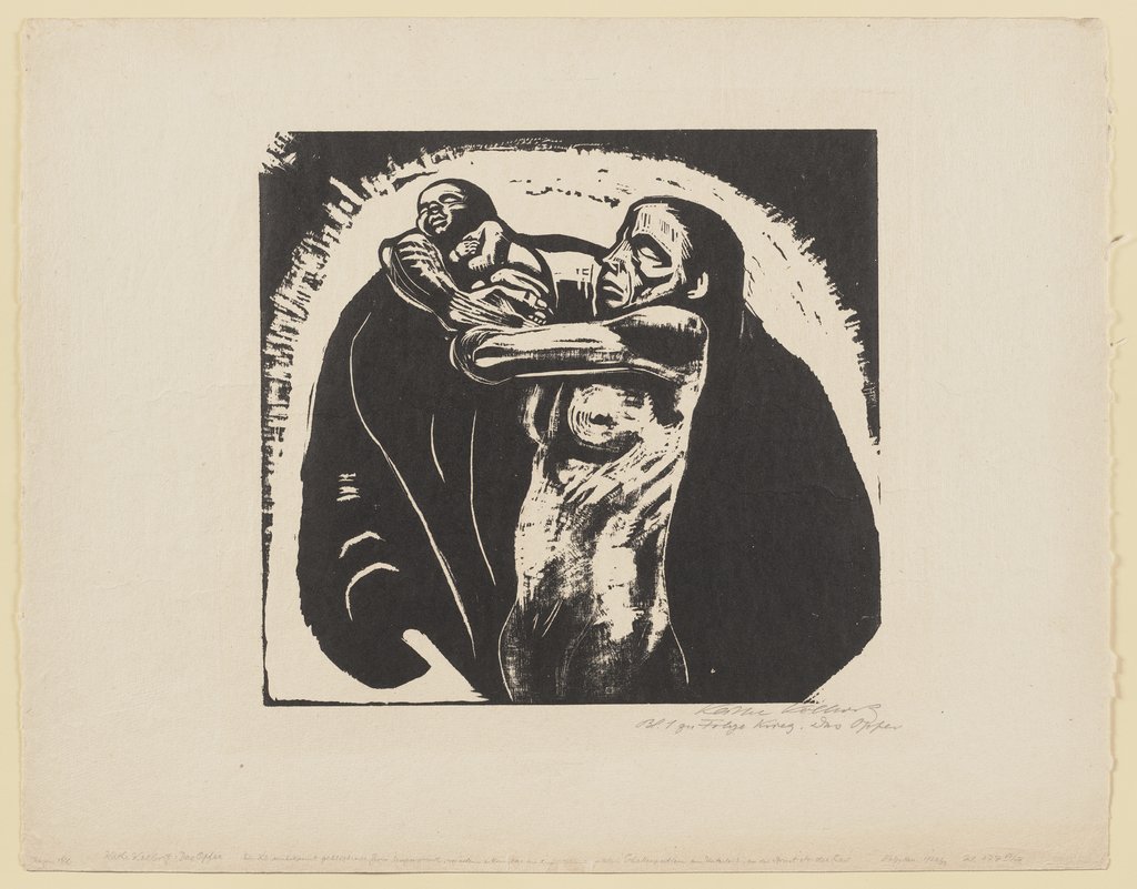 Das Opfer, Käthe Kollwitz