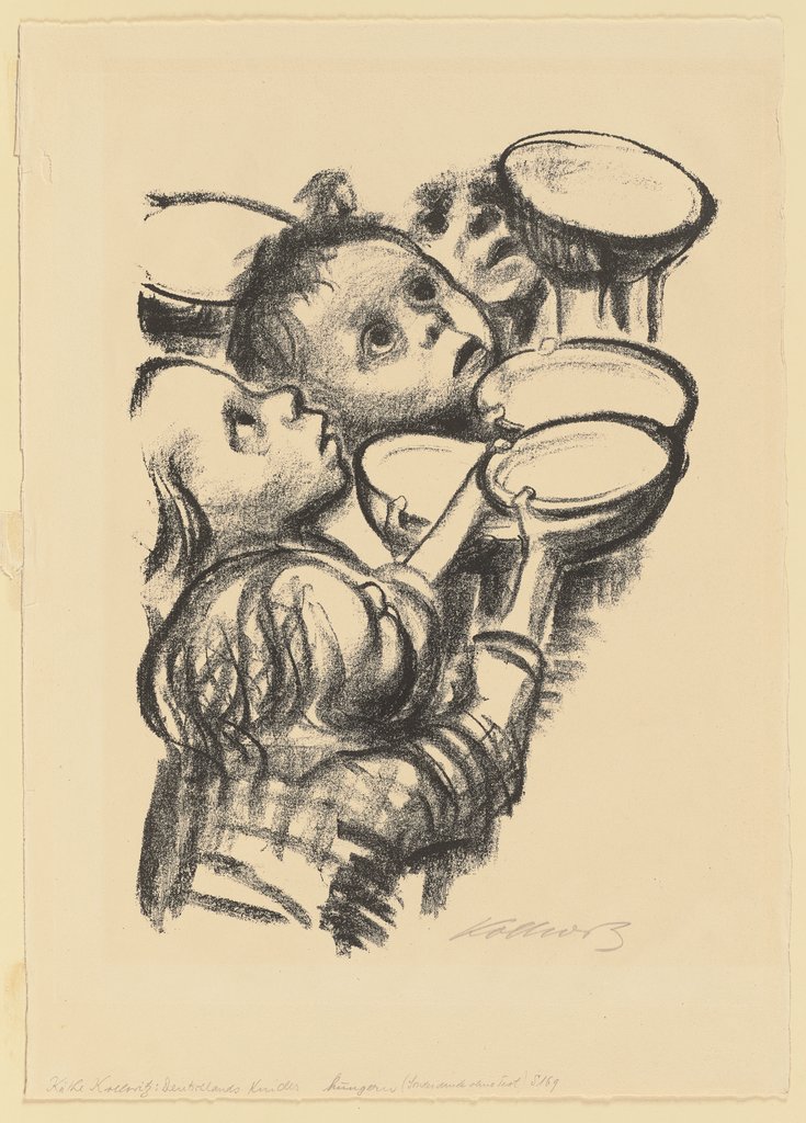 Germany’s Children Are Starving!, Käthe Kollwitz