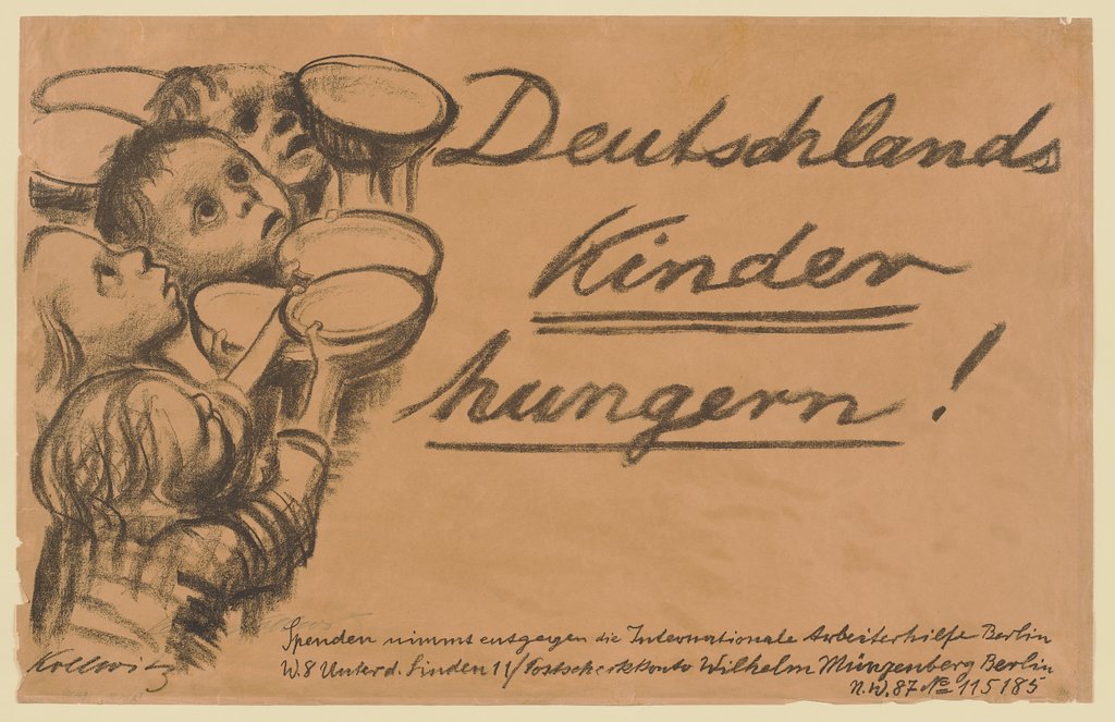 Germany’s Children Are Starving!, Käthe Kollwitz