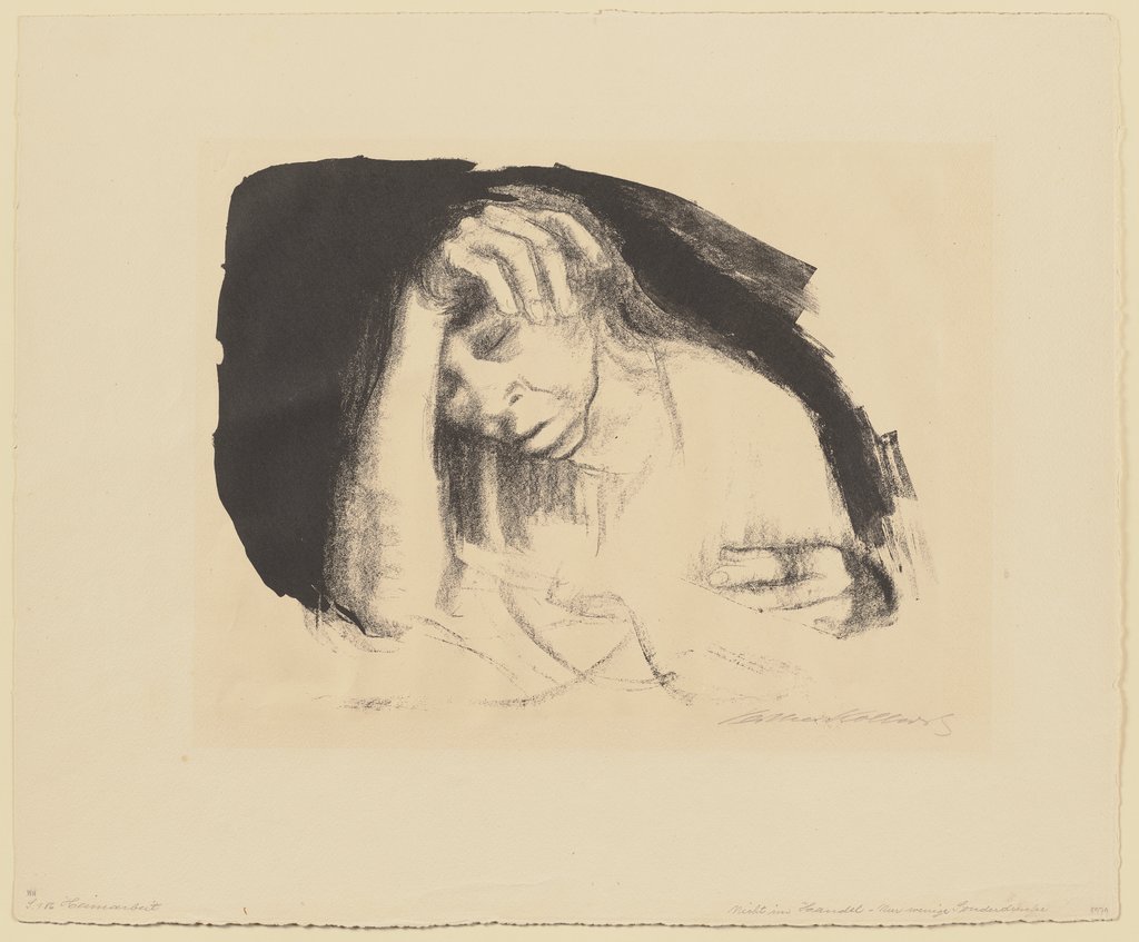 Homework, Käthe Kollwitz