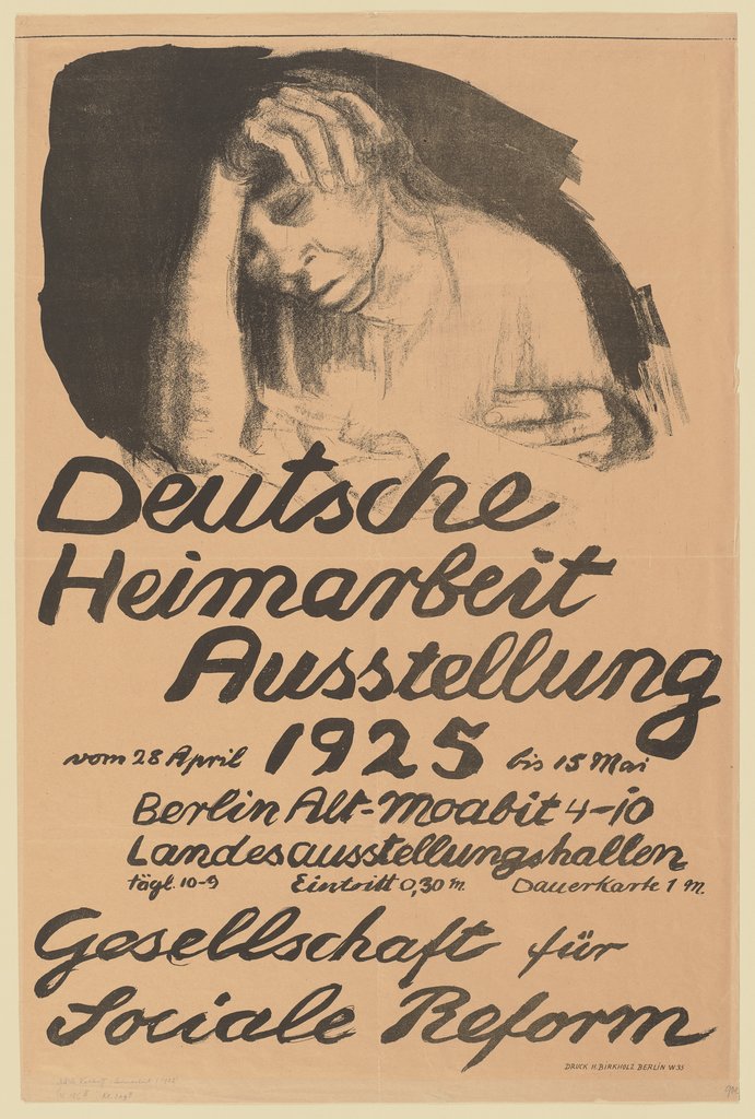 Heimarbeit, Käthe Kollwitz