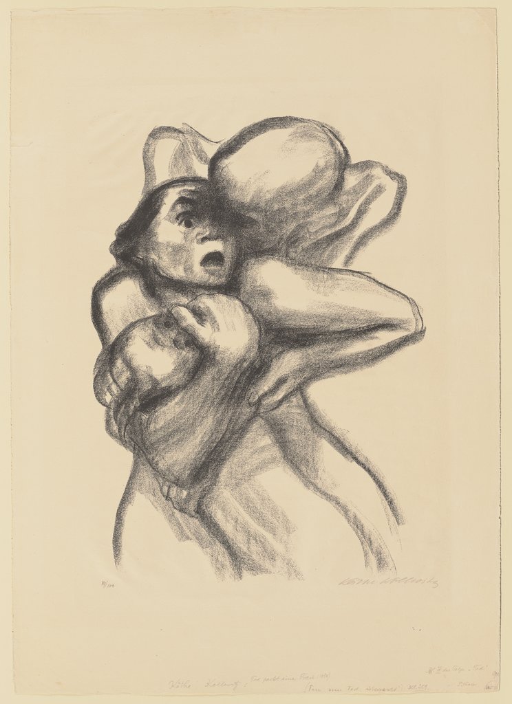 Death Seizes a Woman, Käthe Kollwitz