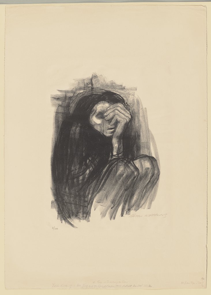 Death on the Road, Käthe Kollwitz