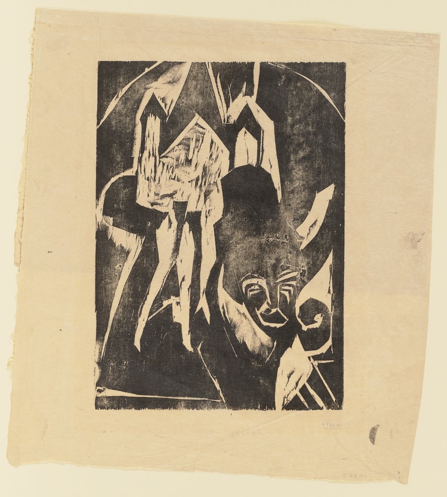 Cocotte on the Street, Ernst Ludwig Kirchner