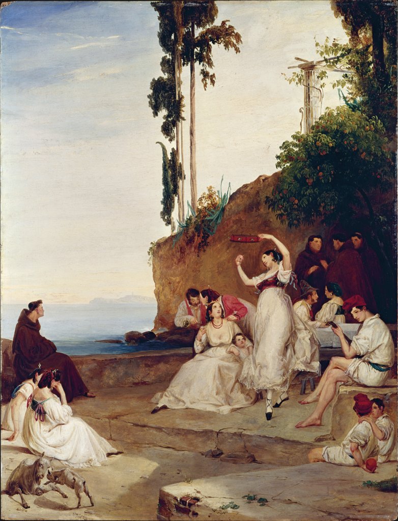 Tarantella, Carl Blechen