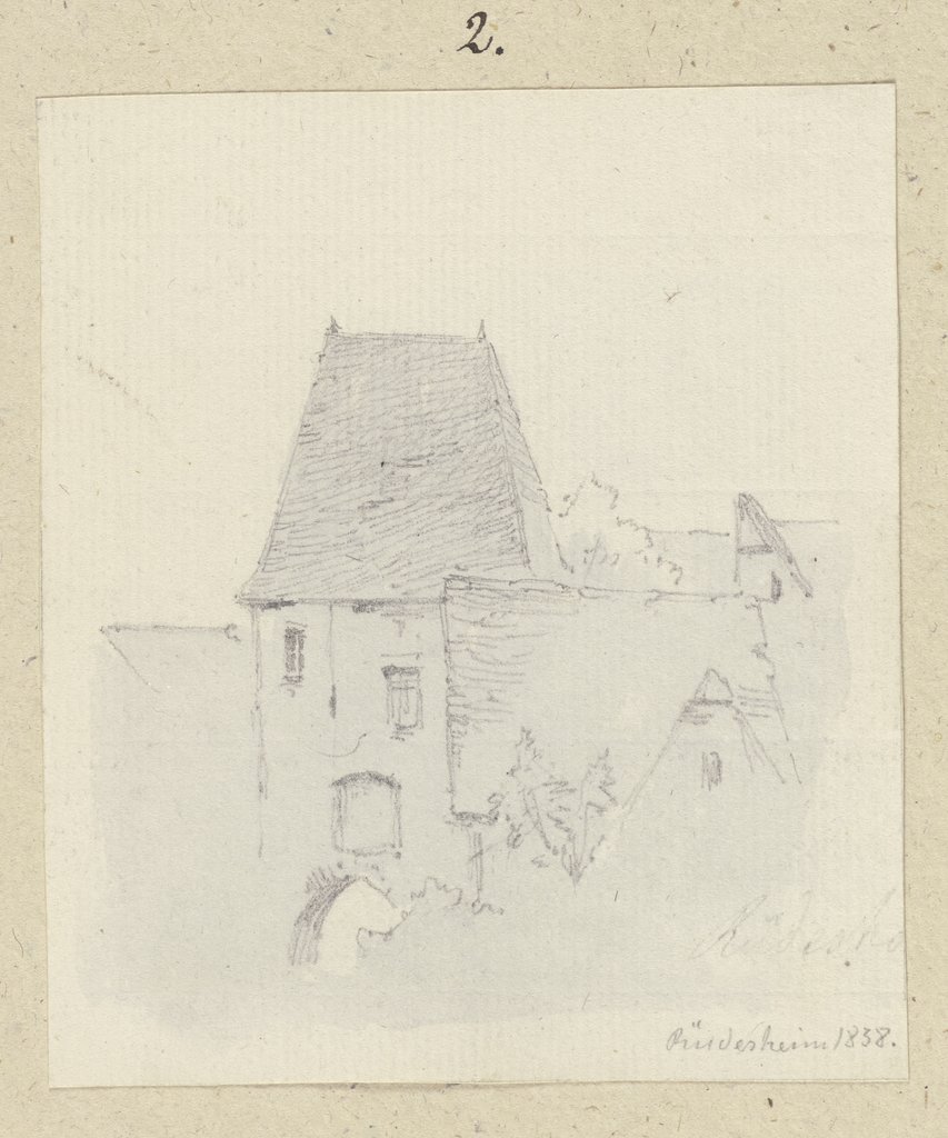 Barbican in Rüdesheim, Carl Theodor Reiffenstein