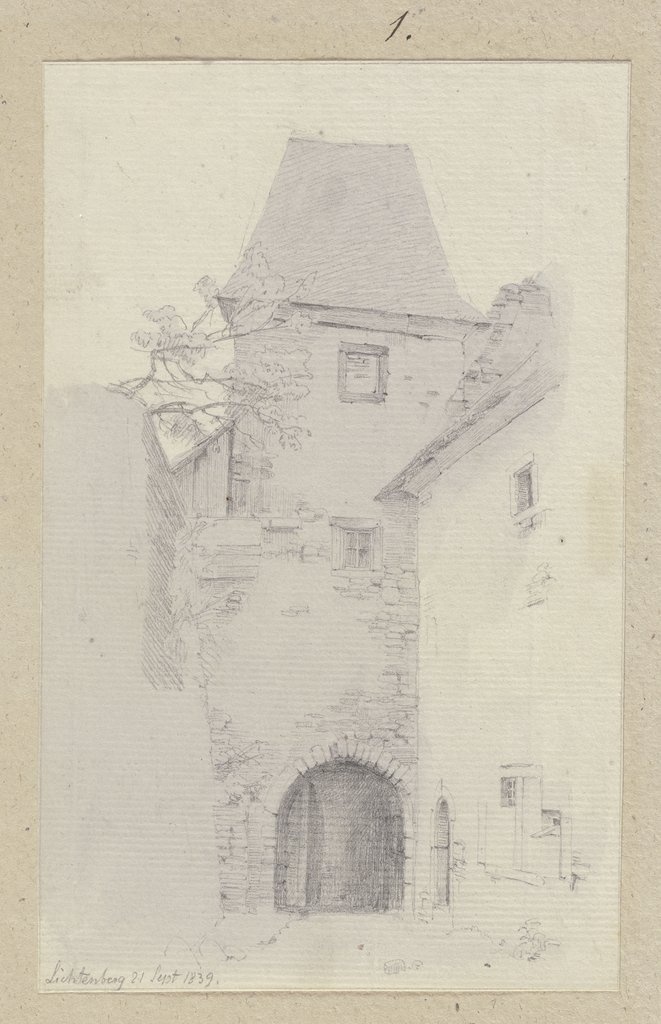 Gatehouse in Lichtenberg, Carl Theodor Reiffenstein