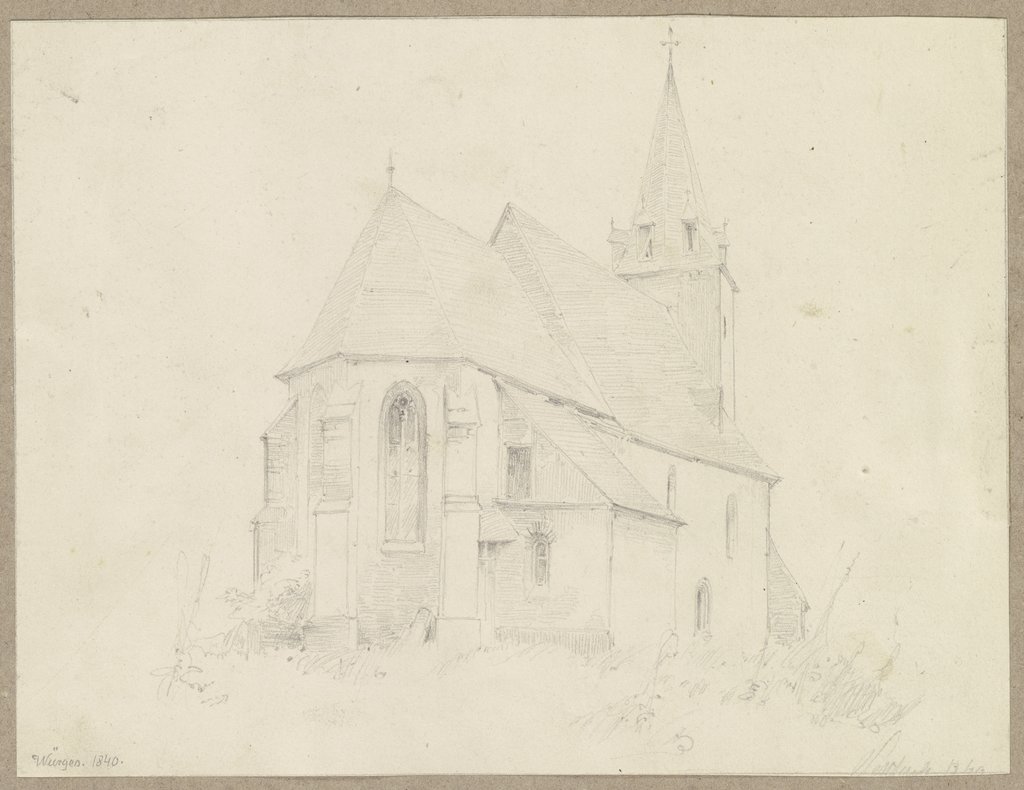 Church in Würges, Carl Theodor Reiffenstein