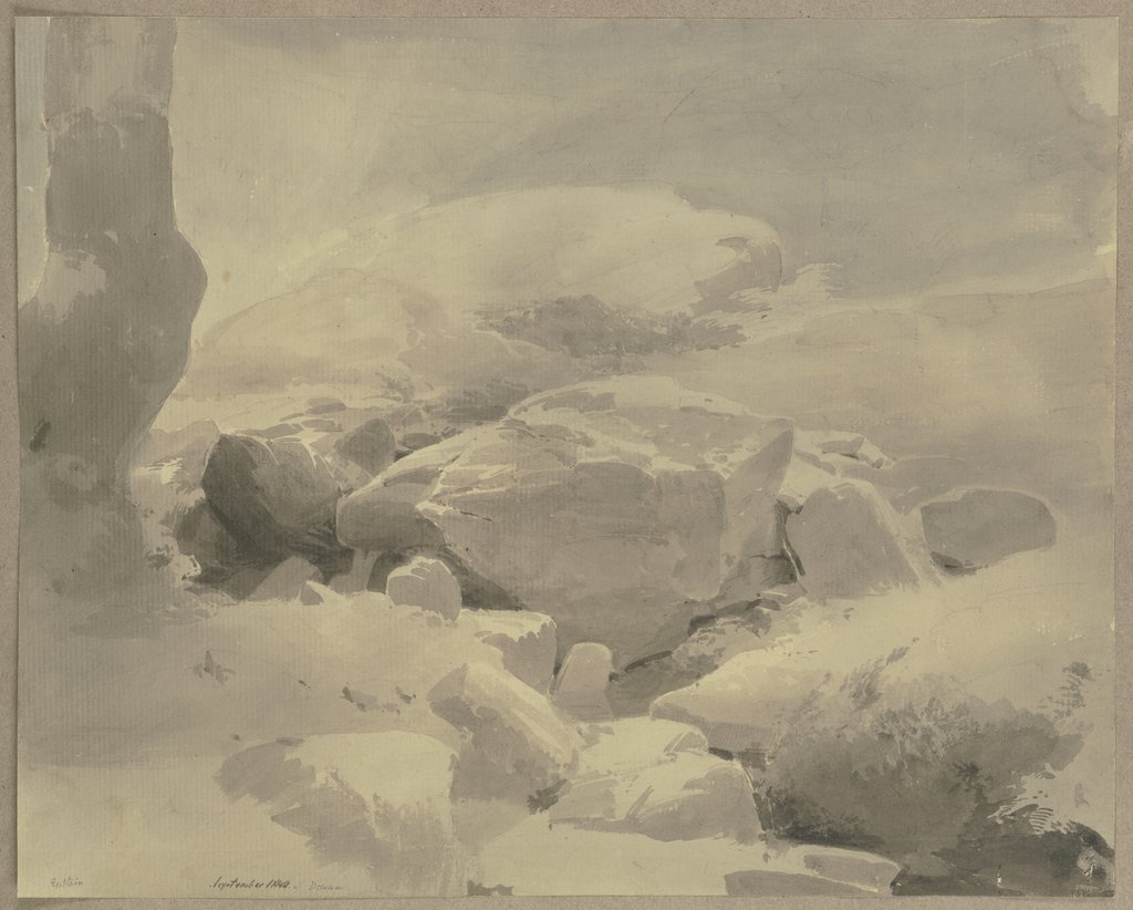 Rocks near Eppstein, Carl Theodor Reiffenstein