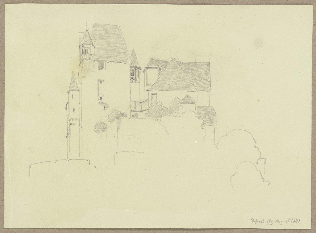 Eltz castle, Carl Theodor Reiffenstein