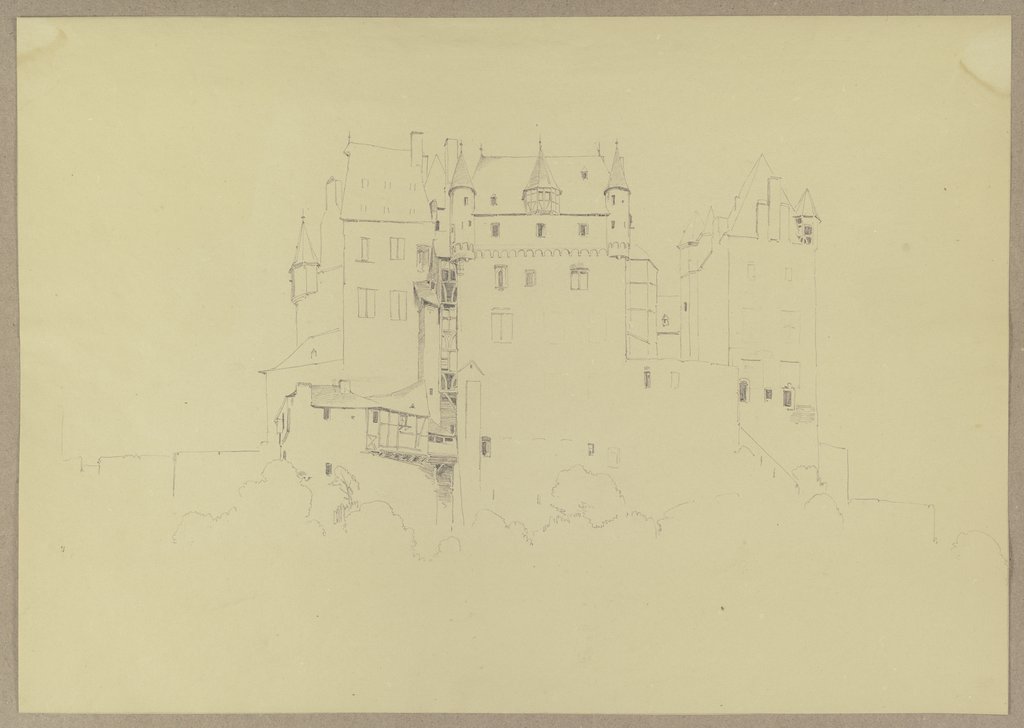 Eltz castle, Carl Theodor Reiffenstein