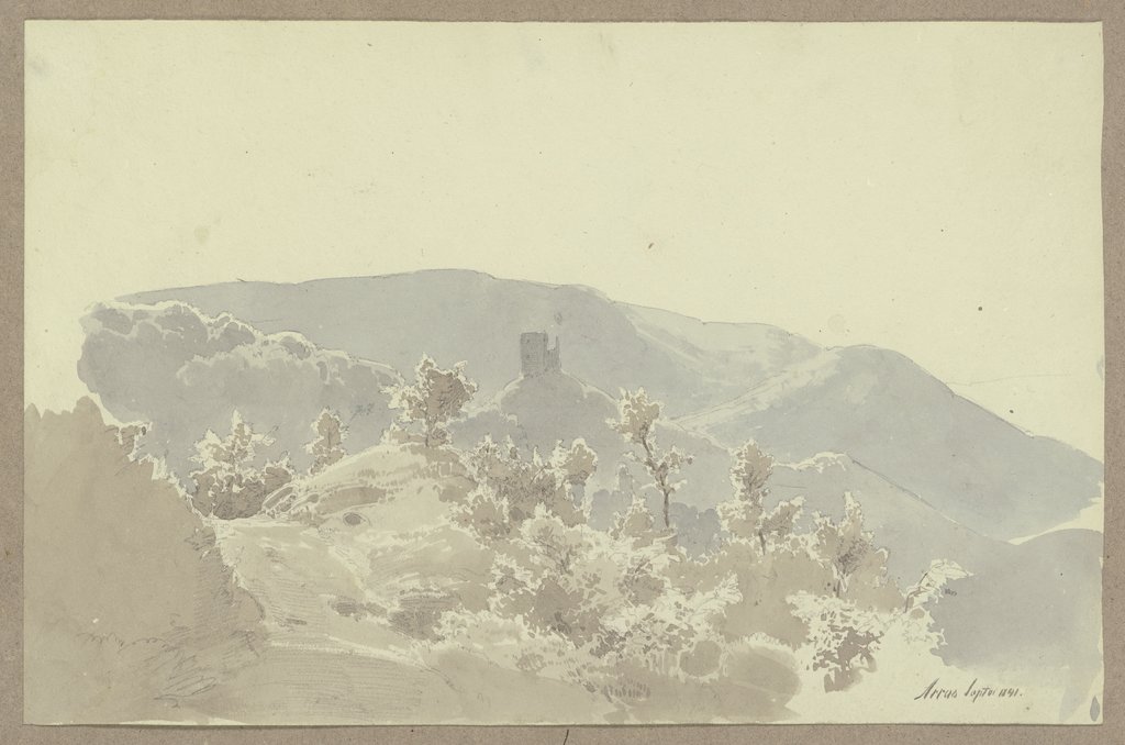 Arras castle, Carl Theodor Reiffenstein