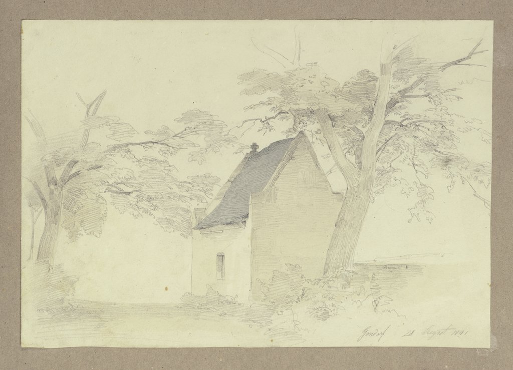 Chapel near Gondorf, Carl Theodor Reiffenstein