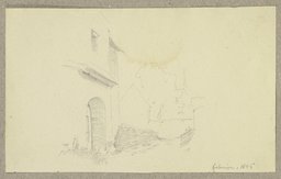 Häuserzeile in Rüdesheim-Eibingen, Carl Theodor Reiffenstein