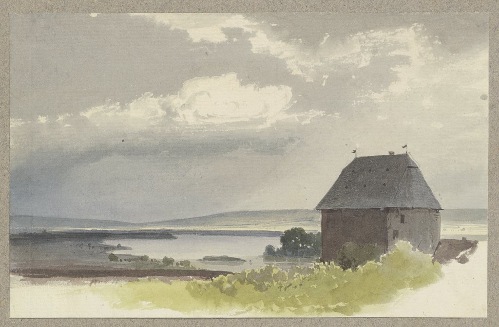 House in the Rheingau, Carl Theodor Reiffenstein