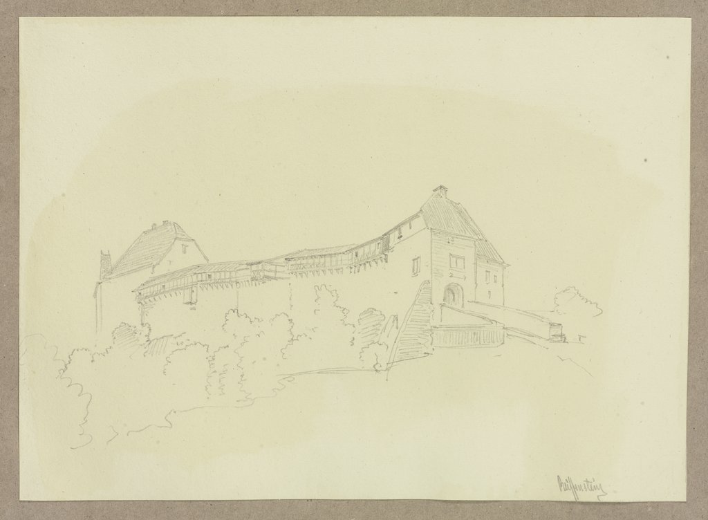 Ansicht der Wartburg, Carl Theodor Reiffenstein