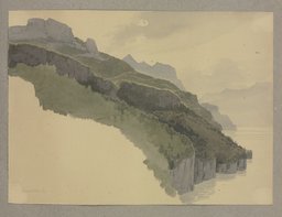 Uferpartie am Vierwaldstätter See, Carl Theodor Reiffenstein