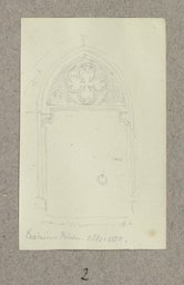 Laibung der Ersheimer Kapelle, Carl Theodor Reiffenstein
