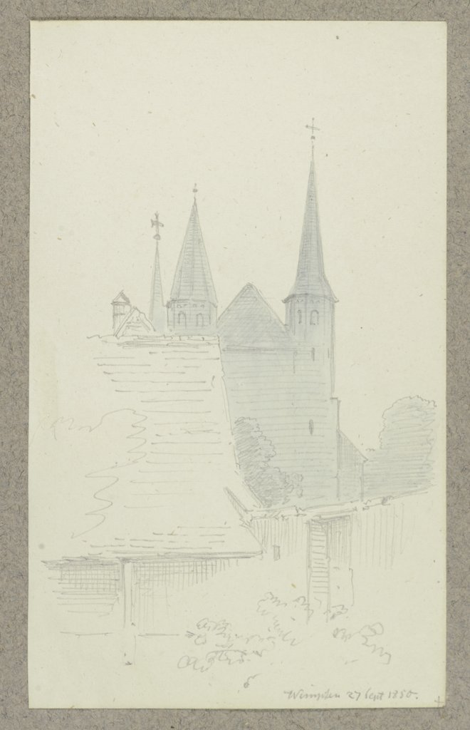 Die Stiftskirche St. Peter und Paul in Bad Wimpfen, Carl Theodor Reiffenstein