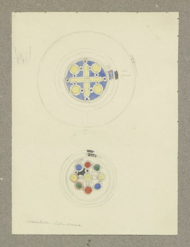 Marmorinkrustation an S. Marco in Venedig, Carl Theodor Reiffenstein