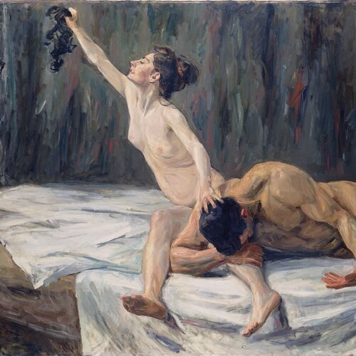 Samson and Delilah, Max Liebermann