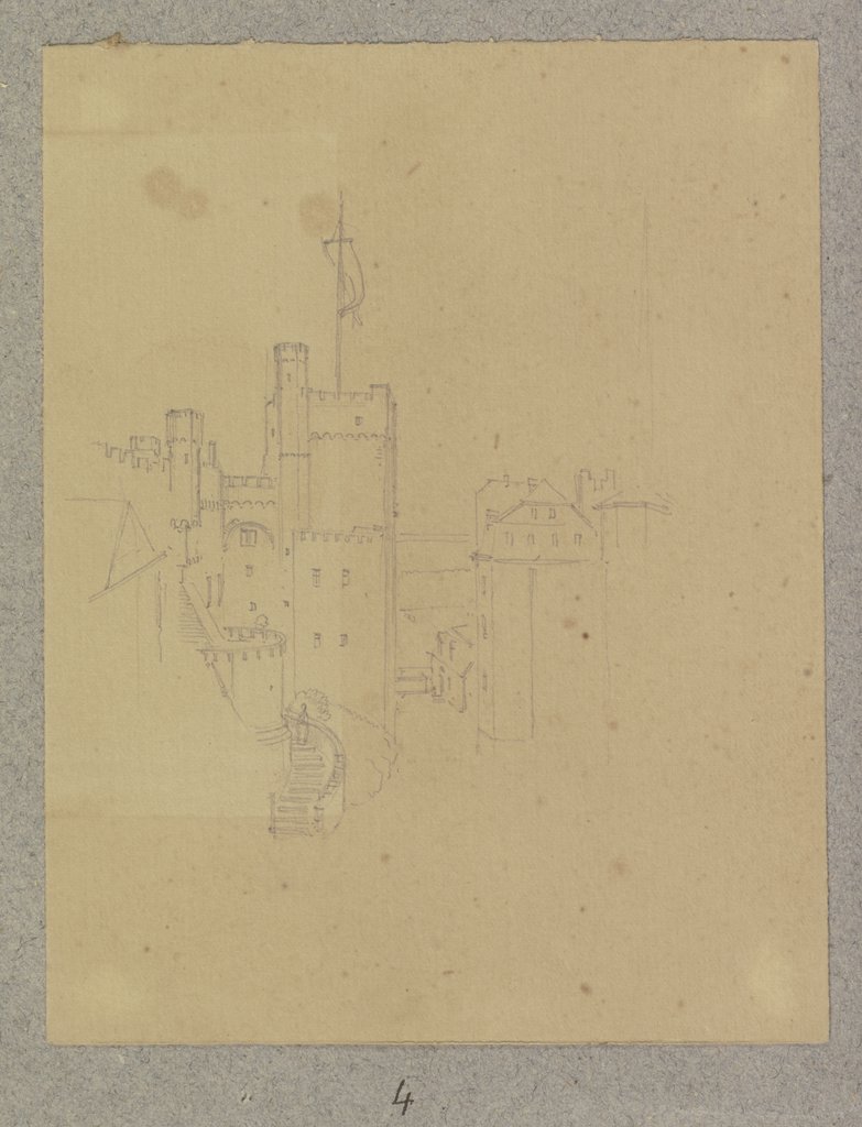 Schloss Braunfels (vor dem zweiten historistischen Ausbau ab 1880), Carl Theodor Reiffenstein