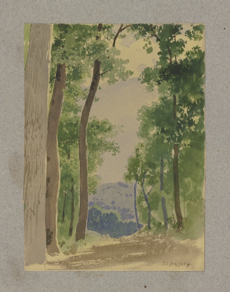 Waldweg, Carl Theodor Reiffenstein