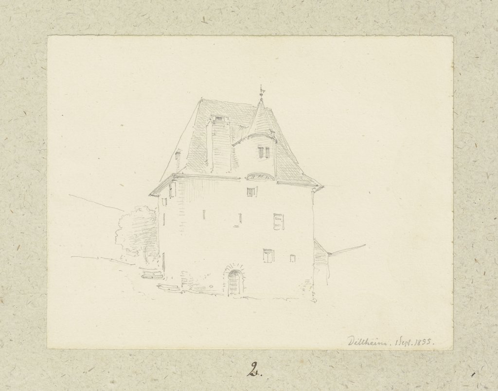 Buildings in Dillheim, Carl Theodor Reiffenstein