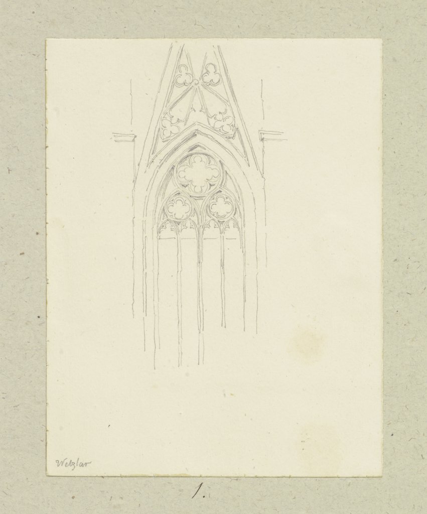 Maßwerk in Wetzlar, Carl Theodor Reiffenstein