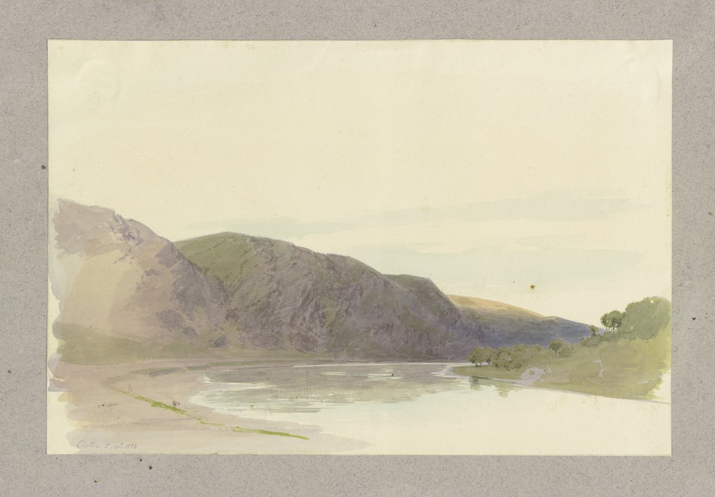 Mosel near Klotten, Carl Theodor Reiffenstein