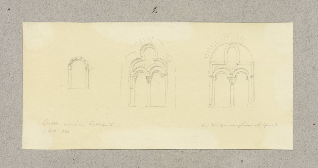 Fenster von Haus Korbisch in Treis-Karden, Carl Theodor Reiffenstein