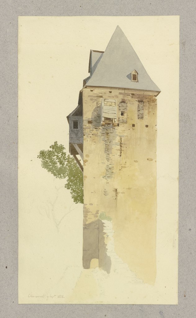 Michelfeldturm in Oberwesel, Carl Theodor Reiffenstein