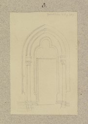 Portal in Großen-Linden, Carl Theodor Reiffenstein
