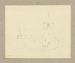 Die Peterskirche in Großen-Linden, Carl Theodor Reiffenstein