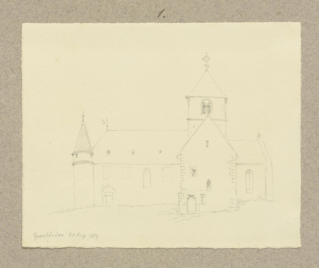 Die Peterskirche in Großen-Linden, Carl Theodor Reiffenstein