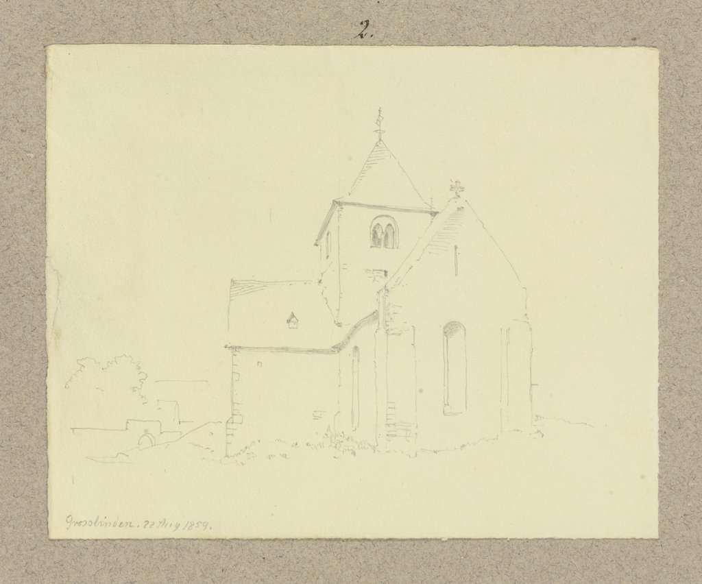 Die Peterskirche in Großen-Linden, Carl Theodor Reiffenstein