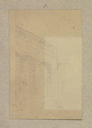Stadtmauer mit Laufgang in Butzbach, Carl Theodor Reiffenstein