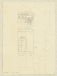 Der Chor der Stiftskirche St. Castor in Karden, Carl Theodor Reiffenstein