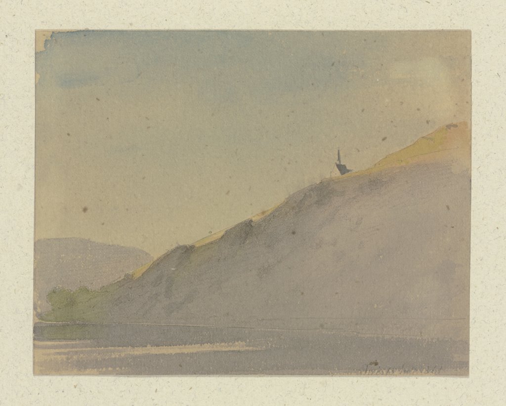 Die Zilleskapelle auf dem Zillesberg, Carl Theodor Reiffenstein