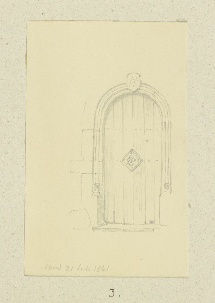 Portal in Cond, Carl Theodor Reiffenstein