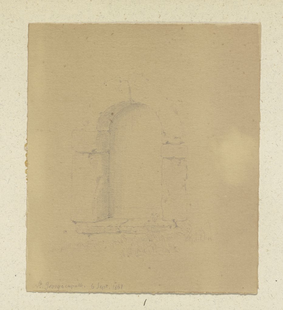 Portal der Georgskapelle, Carl Theodor Reiffenstein